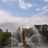 Москва, фото отдыхающего в мае