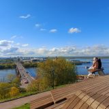 Средняя полоса России, фото отдыхающего в мае