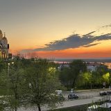 Самара, фото отдыхающего в апреле