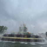 Средняя полоса России, фото отдыхающего в апреле