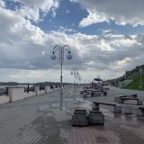 Барнаул, фото отдыхающего в апреле