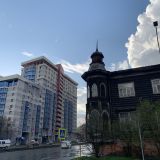Барнаул, фото отдыхающего в апреле