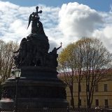 Великий Новгород, фото отдыхающего в мае