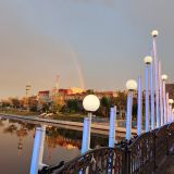 Астрахань, фото отдыхающего в мае