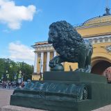 Финский залив, фото отдыхающего в мае