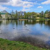 Финский залив, фото отдыхающего в мае