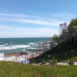 Светлогорск, фото отдыхающего в мае