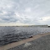 Финский залив, фото отдыхающего в мае