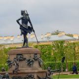 Финский залив, фото отдыхающего в мае