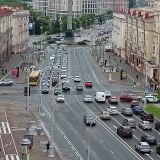 Минск, фото отдыхающего в мае