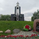Минск, фото отдыхающего в мае