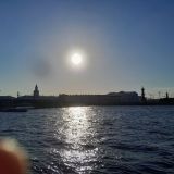 Финский залив, фото отдыхающего в июне