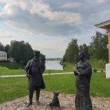 Углич, фото отдыхающего в июне