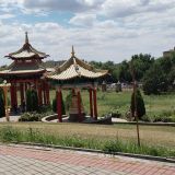 Элиста, фото отдыхающего в июле