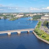 Выборг, фото отдыхающего в июле