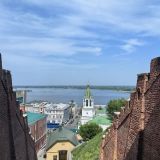 Нижний Новгород, фото отдыхающего в июле