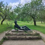 Пушкинские Горы, фото отдыхающего в июле