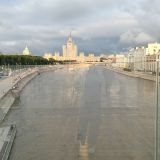 Москва, фото отдыхающего в июле
