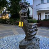 Зеленоградск, фото отдыхающего в июле