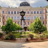 Санкт-Петербург, фото отдыхающего в июле