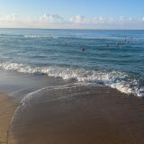 Заозерное, фото отдыхающего в июле