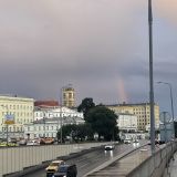 Москва, фото отдыхающего в июне