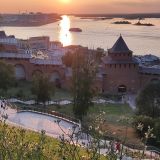 Нижний Новгород, фото отдыхающего в июле