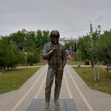 Элиста, фото отдыхающего в августе