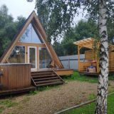 Глэмпинг A-frame с чаном или с купелью, фото гостя