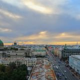 Санкт-Петербург, фото отдыхающего в июле