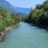 Цандрипш, фото отдыхающего в июле