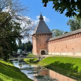 Смоленск, фото отдыхающего в августе