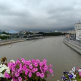 Москва, фото отдыхающего в августе