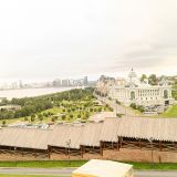 Куйбышевское водохранилище, фото отдыхающего в августе