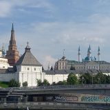 Куйбышевское водохранилище, фото отдыхающего в августе
