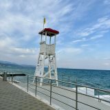 Южный берег Крыма, фото отдыхающего в июле