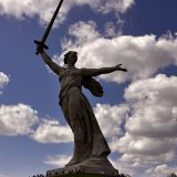 Волгоград, фото отдыхающего в августе
