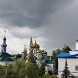 Куйбышевское водохранилище, фото отдыхающего в августе