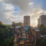 Река Обь, фото отдыхающего в августе