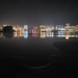 Река Обь, фото отдыхающего в августе
