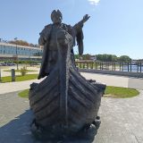 Великий Новгород, фото отдыхающего в июле