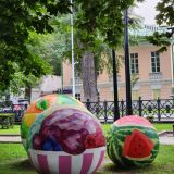 Москва, фото отдыхающего в июле