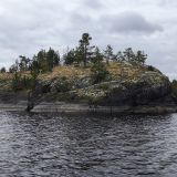 Ладожское озеро, фото отдыхающего в августе