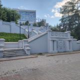 Куйбышевское водохранилище, фото отдыхающего в августе
