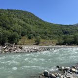 Горнолыжные курорты России, фото отдыхающего в августе