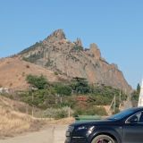 Курортное (Черное море), фото отдыхающего в августе