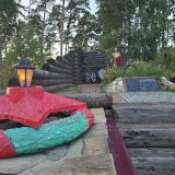 Козельск, фото отдыхающего в августе