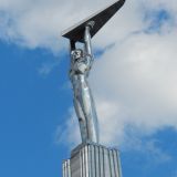 Куйбышевское водохранилище, фото отдыхающего в июле