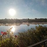 Старая Ладога, фото отдыхающего в сентябре
