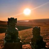 Элиста, фото отдыхающего в сентябре